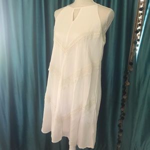 Mossimo white cotton dress